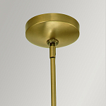 Подвесной светильник с прозрачным рифленым цилиндрическим плафоном Kichler варинант исполнения - 7 | Loft Concept в Воронеже