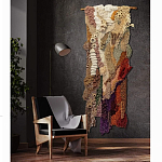 Тканый вручную абстрактный гобелен Коралловый риф Coral reef варинант исполнения - 3 | Loft Concept в Воронеже