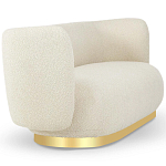 Диван с обивкой букле Ambrose Soft Boucle Sofa варинант исполнения - 3 | Loft Concept в Воронеже