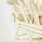 Комплект обеденный из ротанга Eloise grand white варинант исполнения - 9 | Loft Concept в Воронеже