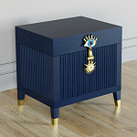 Сундук Eye Elsa Dreams Blue варинант исполнения - 1 | Loft Concept в Воронеже