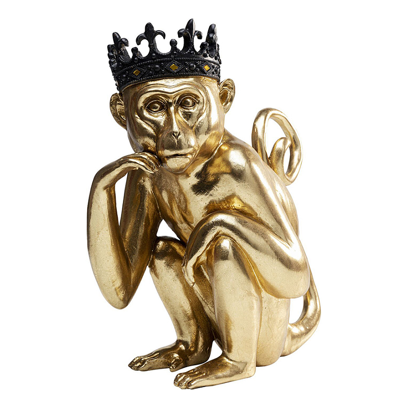 Статуэтка золотая обезьяна Golden Monkey Золотой Статуэтка золотая обезьяна Golden Monkey Золотой в Воронеже | Loft Concept