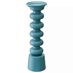 Подсвечник фигурный голубой Bright Accent 33 см варинант исполнения - 1 | Loft Concept в Воронеже