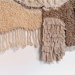 Тканый вручную монументальный настенный гобелен Earth Flow варинант исполнения - 3 | Loft Concept в Воронеже