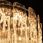 Бра с эффектом стекающего стекла и прозрачными трубками Textured Glass варинант исполнения - 7 | Loft Concept в Воронеже