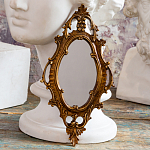 Зеркало настенное в ажурной раме бронзового цвета Classic Ornament Mirror варинант исполнения - 3 | Loft Concept в Воронеже