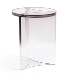 Стол журнальный круглый Acrylic Аether Smoke варинант исполнения - 1 | Loft Concept в Воронеже