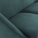 Трехместный диван с обивкой из велюра Belanger Sofa варинант исполнения - 4 | Loft Concept в Воронеже