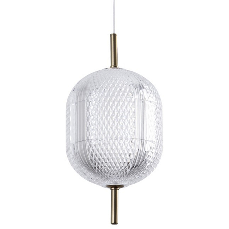 Подвесной светильник Cuthbert Hanging Lamp M Латунь Прозрачный Подвесной светильник Cuthbert Hanging Lamp M Латунь Прозрачный в Воронеже | Loft Concept