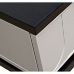 Тумбочка прикроватная с ящиком черно-серого цвета Noble Nightstand варинант исполнения - 5 | Loft Concept в Воронеже