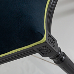 Стул чёрный из натурального бука с изображением птица в саду Blooming Magnolias варинант исполнения - 4 | Loft Concept в Воронеже