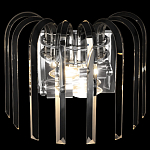 Бра цвета никель с изогнутыми хрустальными элементами Radiant Ribbons варинант исполнения - 3 | Loft Concept в Воронеже