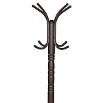 Вешалка напольная коричневая с 4-мя металлическими крючками Noble Branches варинант исполнения - 2 | Loft Concept в Воронеже