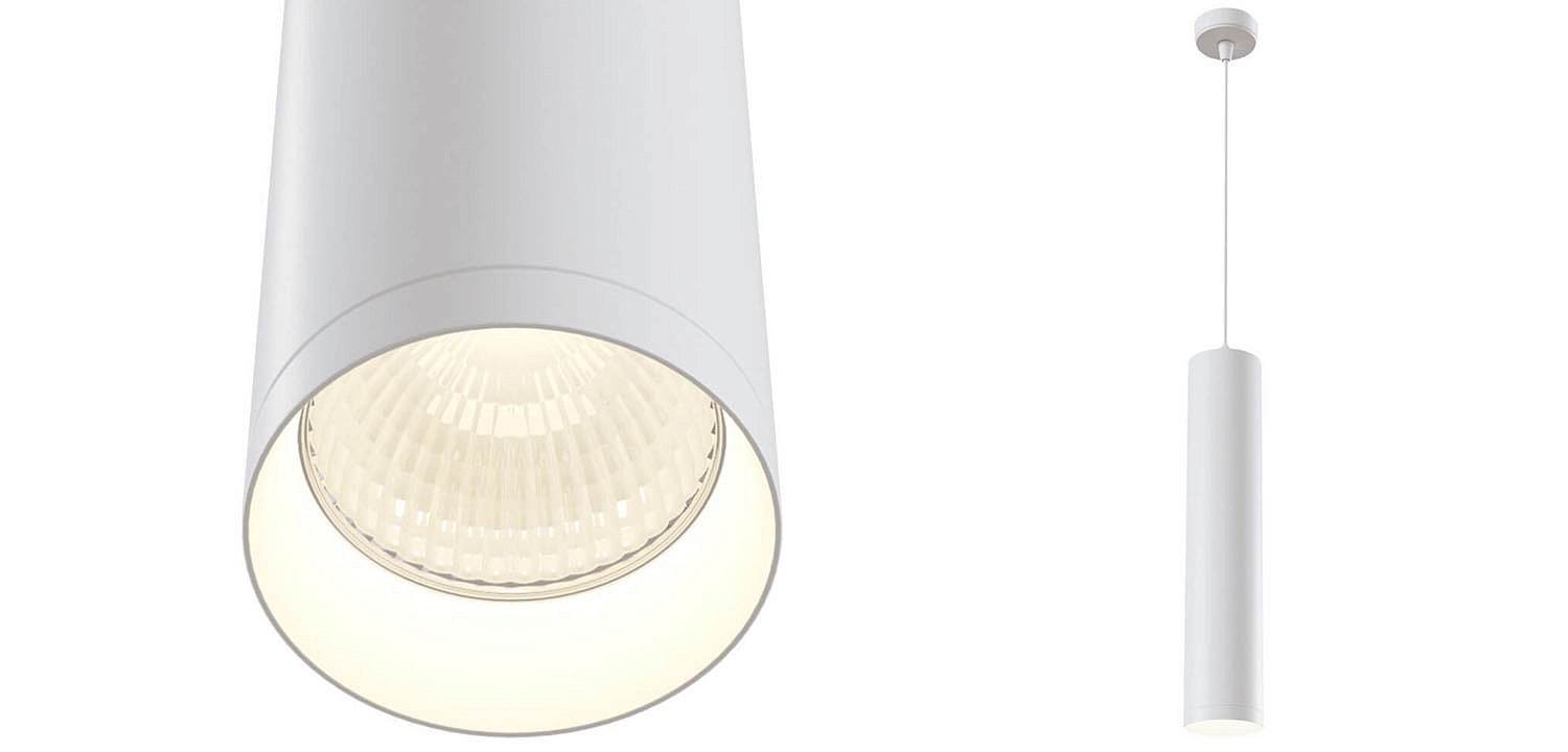 Подвесной светильник Trumpet tube white 30 - Loft-Concept в Воронеже