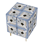 Тумба Short Mask Grey варинант исполнения - 3 | Loft Concept в Воронеже