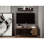 Полка навесная открытая Stone Effect варинант исполнения - 2 | Loft Concept в Воронеже