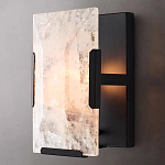 Бра прямоугольное с мраморным плафоном Calling to Shine варинант исполнения - 1 | Loft Concept в Воронеже