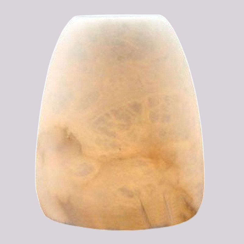 Настольная лампа в форметрапеции из натурального камня Soft Glow of Stone Латунь Белый Настольная лампа в форметрапеции из натурального камня Soft Glow of Stone Латунь Белый в Воронеже | Loft Concept