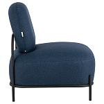 Кресло в синей рогожке COLOR BLOCK варинант исполнения - 3 | Loft Concept в Воронеже