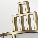 Бра с геометрическим каркасом и матовым белым цилиндрическим плафоном Feiss варинант исполнения - 5 | Loft Concept в Воронеже