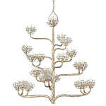 Люстра в виде растения Silver Flower Glade варинант исполнения - 2 | Loft Concept в Воронеже