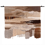 Тканый вручную монументальный настенный гобелен Earth Flow варинант исполнения - 6 | Loft Concept в Воронеже