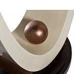 Консоль на полукруглой основе Stylish Pearl варинант исполнения - 3 | Loft Concept в Воронеже