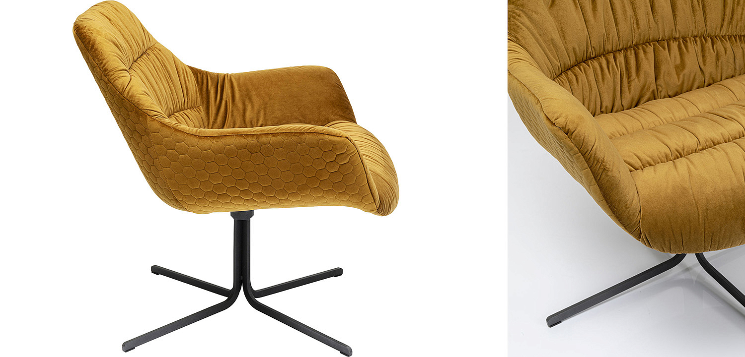 Кресло вращающееся Yellow Honeycomb - Loft-Concept в Воронеже