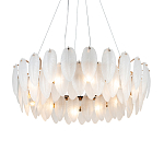 Люстра Mont Saint-Michel Золотая с Рельефным Стеклом варинант исполнения - 2 | Loft Concept в Воронеже