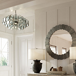 Люстра с каскадом из круглых стеклянных дисков Small Round Sequins варинант исполнения - 4 | Loft Concept в Воронеже