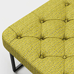 Мебельная ткань Шенилл горчичный цвет 142 см T4-62 варинант исполнения - 6 | Loft Concept в Воронеже