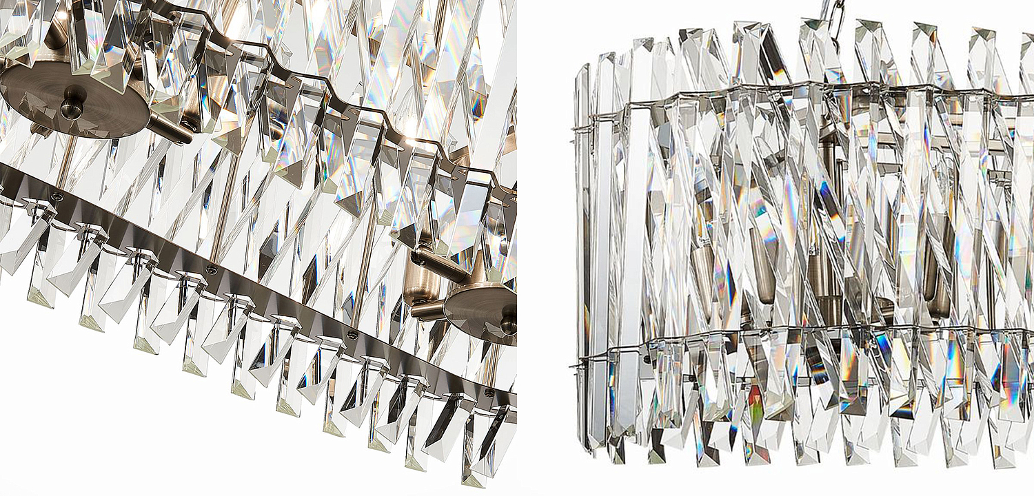 Люстра Kaeden Glass Chandelier 80 Люстра Kaeden Glass Chandelier 80 - Loft-Concept в Воронеже