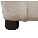 Диван двухместный раскладной светло-серый с кантом Pride варинант исполнения - 7 | Loft Concept в Воронеже