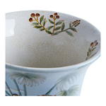 Ваза из фарфора с бронзовыми элементами Tropical Garden варинант исполнения - 4 | Loft Concept в Воронеже