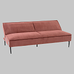 Диван современный вельветовый прямой Worcester Коралл варинант исполнения - 4 | Loft Concept в Воронеже