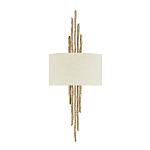 Бра с белым абажуром и элементами в виде натуральных веток Hinkley варинант исполнения - 1 | Loft Concept в Воронеже