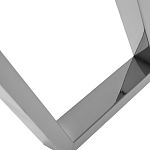 Стол письменный с прозрачной столешницей Corporate Identity варинант исполнения - 4 | Loft Concept в Воронеже