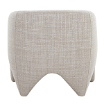 Дизайнерское кресло мягкое в белой обивке White Canvas варинант исполнения - 3 | Loft Concept в Воронеже