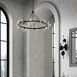 Бра светодиодное из черно-белых дисков Contrast Sample варинант исполнения - 6 | Loft Concept в Воронеже