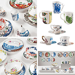 Сервировочная подставка Seletti Moriana варинант исполнения - 3 | Loft Concept в Воронеже