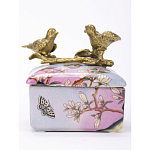 Фарфоровая шкатулка Bird talks варинант исполнения - 5 | Loft Concept в Воронеже