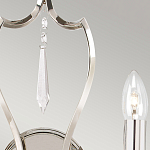 Бра с 2-мя лампами и подвеской из прозрачного стекла Elstead Lighting варинант исполнения - 4 | Loft Concept в Воронеже