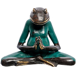 Статуэтка из бронзы в виде лягушки Animals Bronze варинант исполнения - 3 | Loft Concept в Воронеже