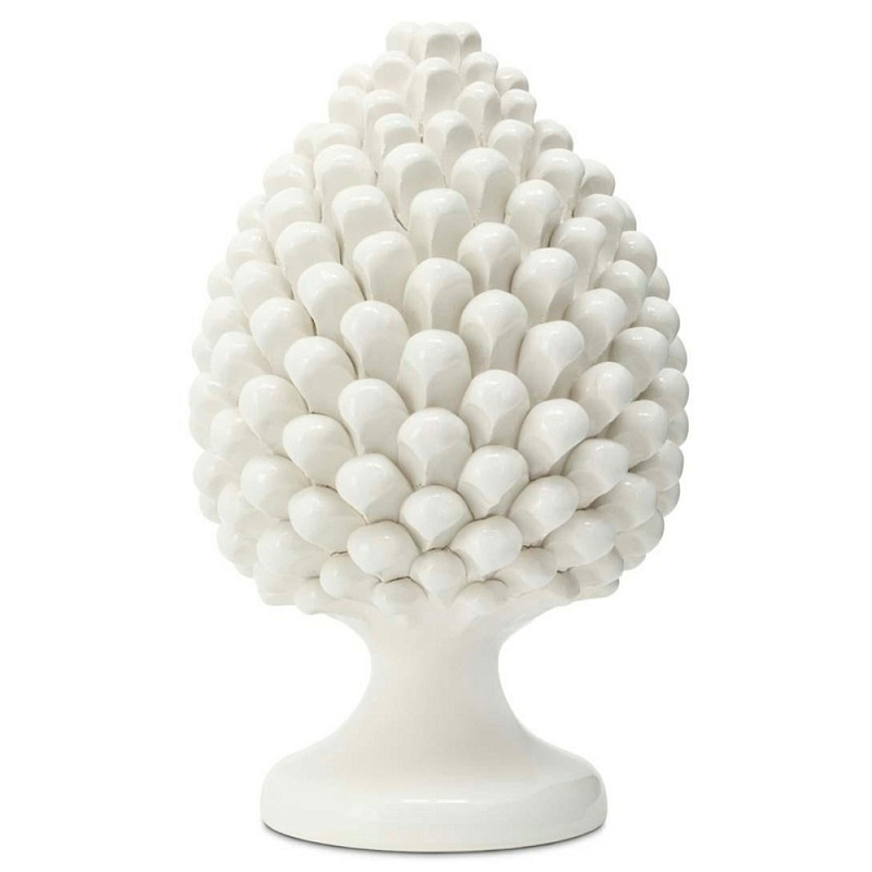 Статуэтка Pine Cone H30 Белый Зеленый Синий Статуэтка Pine Cone H30 Белый Зеленый Синий в Воронеже | Loft Concept