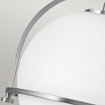 Потолочный светильник с плафоном в форме белого матового шара Hinkley варинант исполнения - 11 | Loft Concept в Воронеже