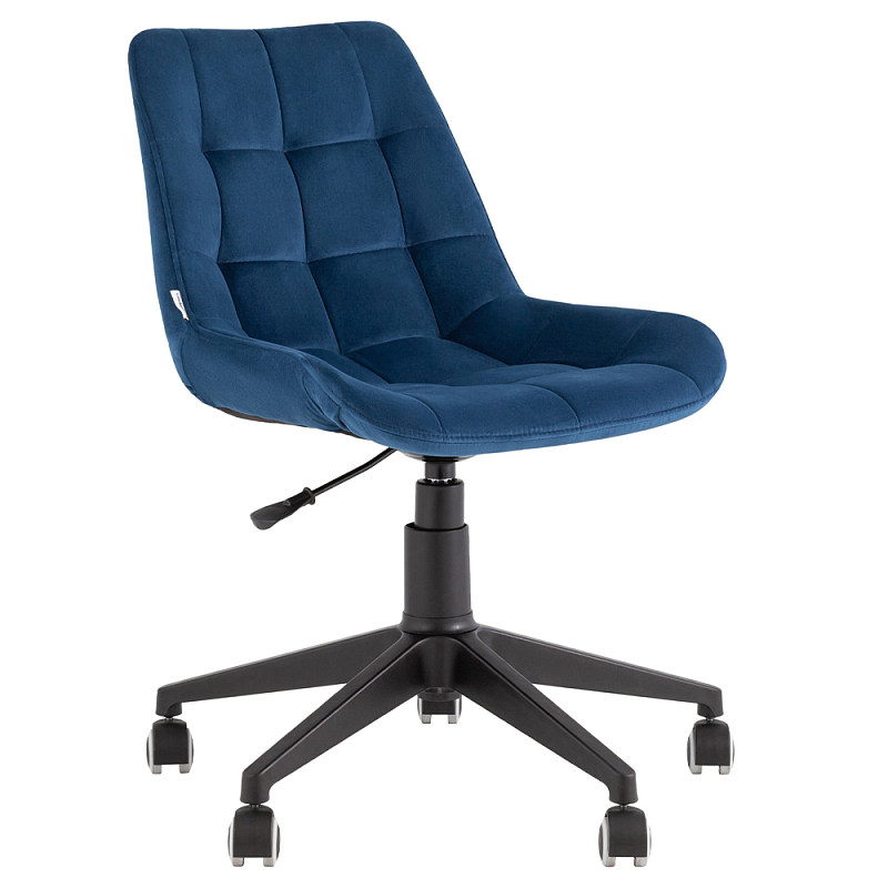 Мягкое компьютерное кресло Plushe Blue Синий Черный Мягкое компьютерное кресло Plushe Blue Синий Черный в Воронеже | Loft Concept