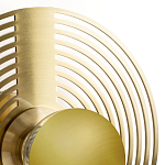 Бра в виде металлического диска Amadis Gold Wall Lamp варинант исполнения - 4 | Loft Concept в Воронеже