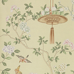 Обои ручная роспись Askew Verdigris  варинант исполнения - 2 | Loft Concept в Воронеже