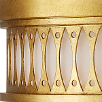 Потолочный светильник с фактурным золотым каркасом Exceptional Classic Design варинант исполнения - 2 | Loft Concept в Воронеже