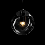 Подвесной светильник Selene Glass Ball Ceiling Lights Black  40 cm варинант исполнения - 2 | Loft Concept в Воронеже